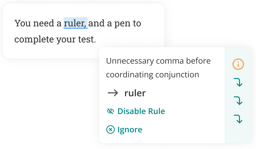 ProWritingAid removing an unnecessary comma