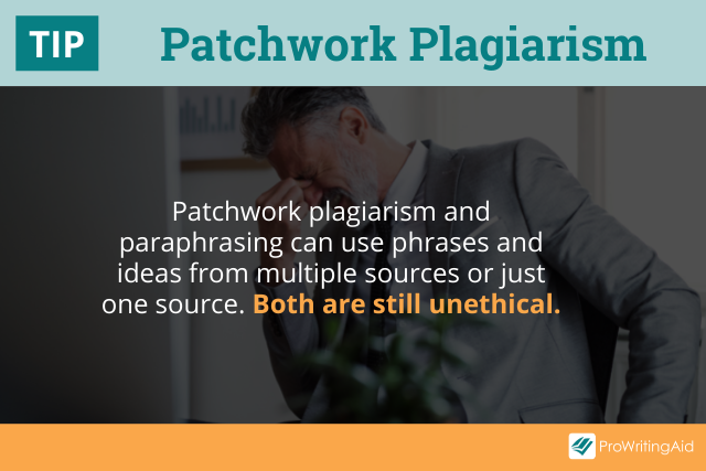 Patchwork plagiarism TIP