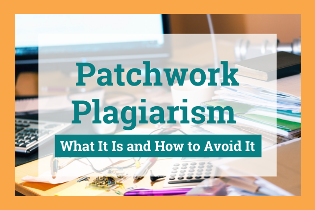 Patchwork plagiarism title