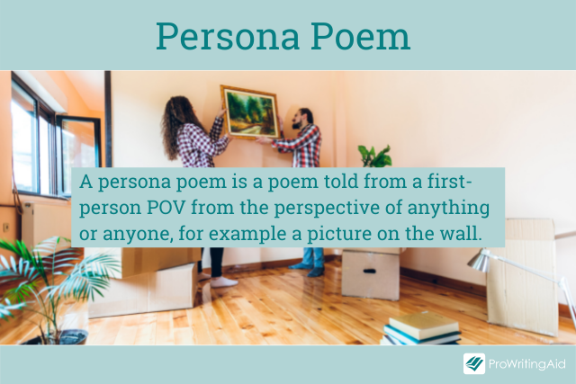 What is a persona poem