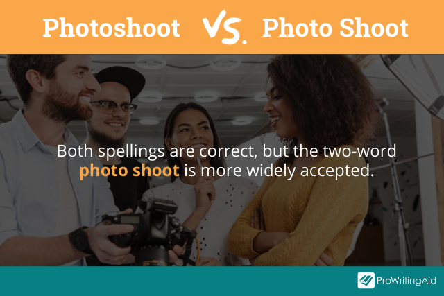 Photo shoot vs. photoshoot explanation