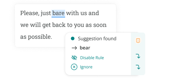 Bear With Me or Bare With Me: Which is the Correct Spelling?