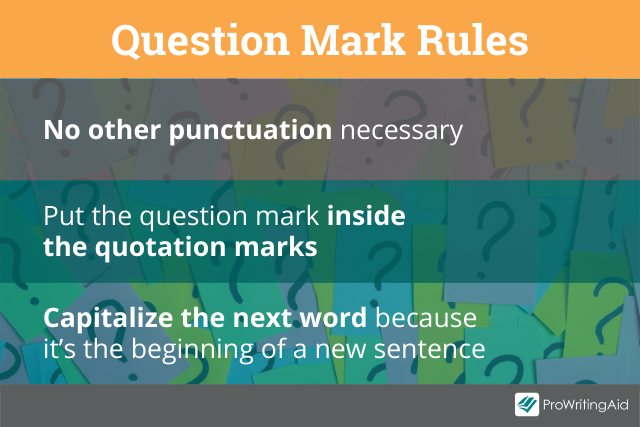 Question mark rules