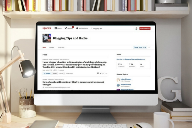 Should you be using Quora to promote your blog and your writing?