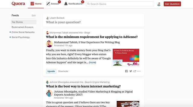 Should you be using Quora to promote your blog and your writing?