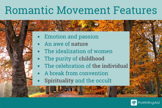 What Are The Most Important Characteristics Of Romanticism   Romantic Movement Features 