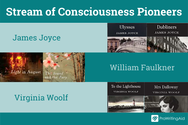 stream of conciousness pioneers