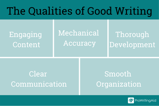 The qualities of good writing