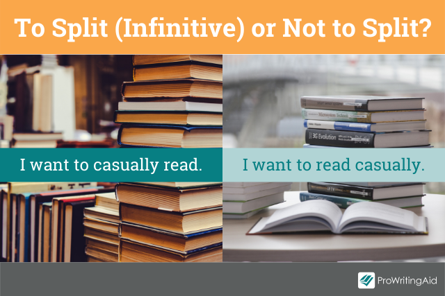 To split or not to split the infinitive
