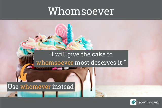 Using whomsoever