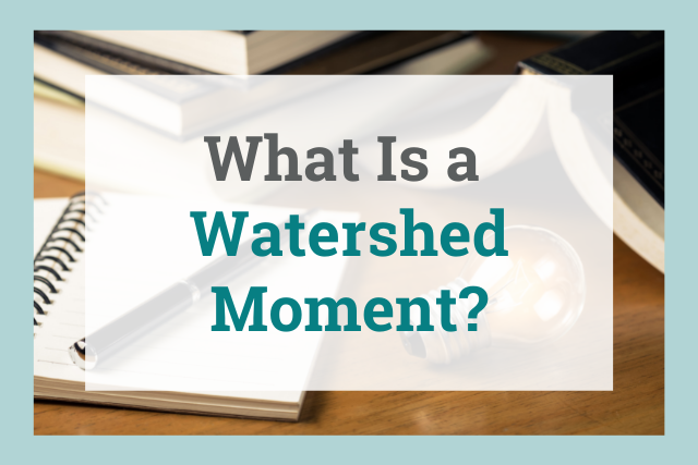 What Does Watershed Mean In The Bible