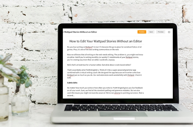 How to Edit Your Wattpad Stories Without an Editor