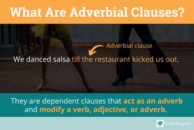 Definition of adverbial clauses