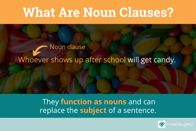 Definition of noun clauses