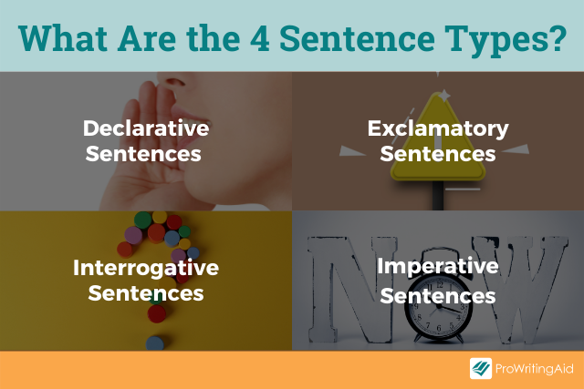 The four sentence types
