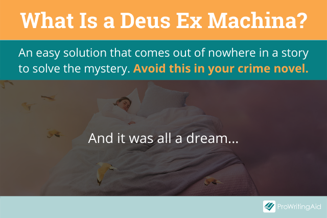 The definition of a deus ex machine
