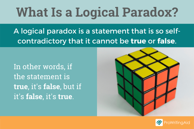 What is a logical paradox?