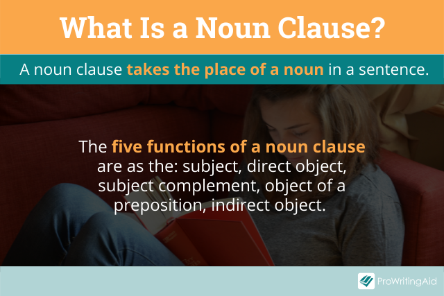 What are noun clauses?