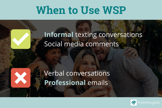 WSP Meaning: What Does WSP Mean in Texting? • 7ESL