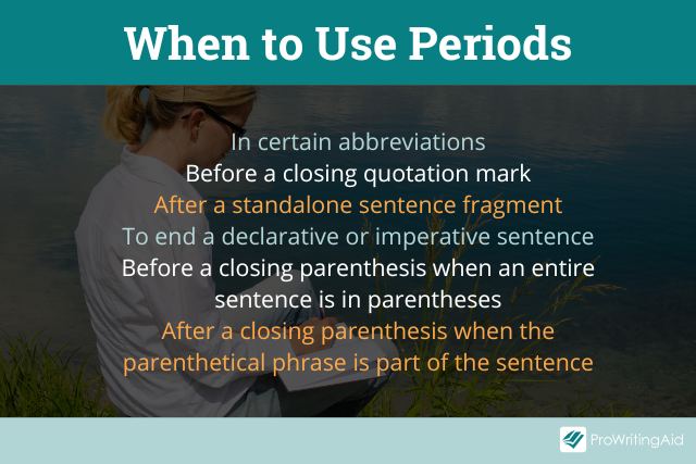 Period Punctuation Rules