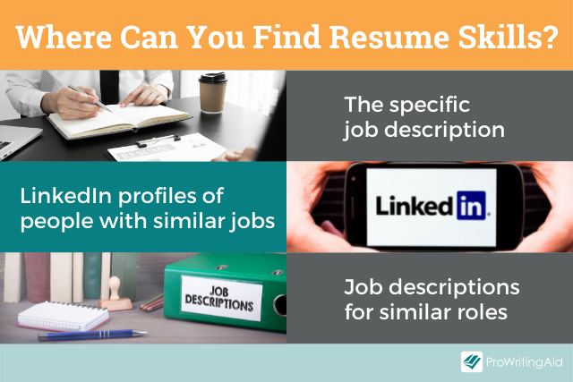 Where to find resume skills