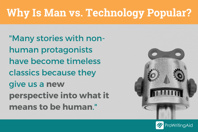 Why man versus tech is popular