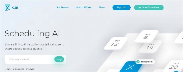 X.ai for Scheduling