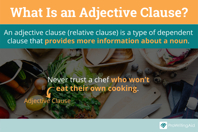 adjective clause examples