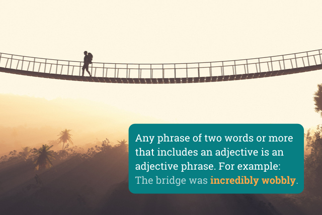 adjective phrase example