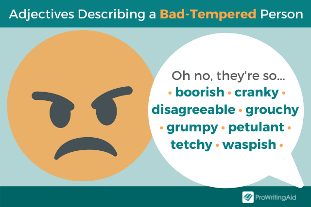 Definition Of Bad Tempered Person