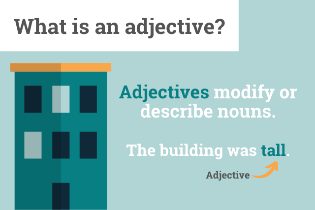 What is an adjective definition