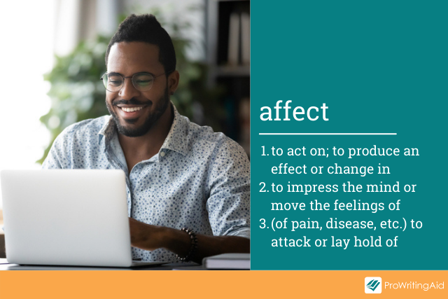do you have an effect or affect on someone
