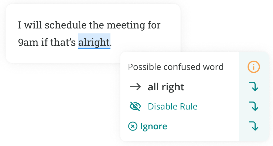 using all right or alright in a business email