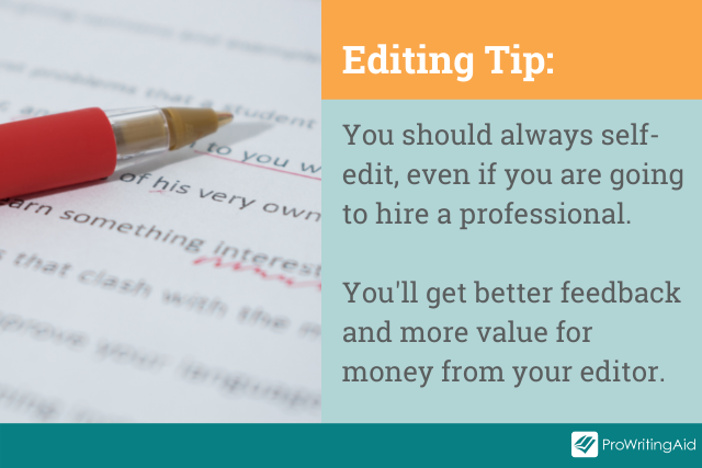 always self-edit tip