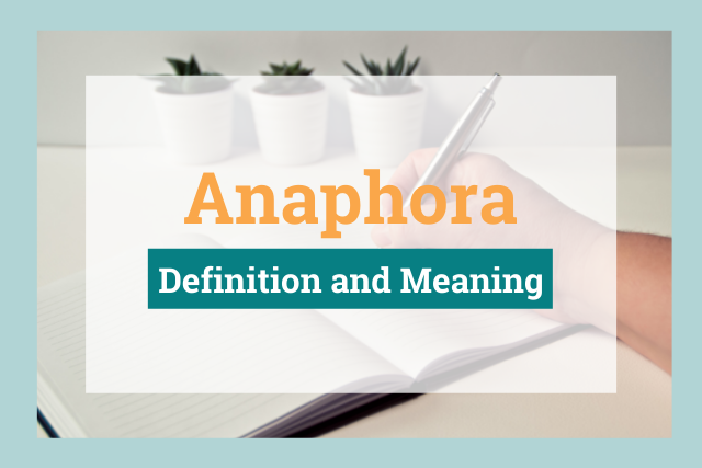 Anaphora article
