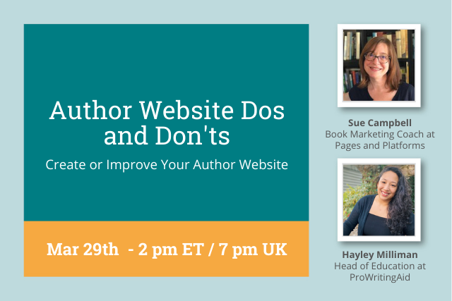 author website dos and don'ts cover