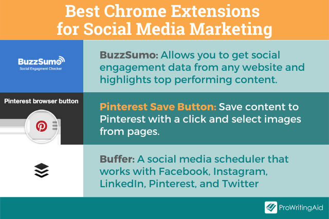 Image showing the best chrome extensions for social media management