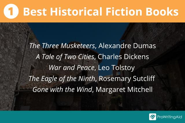 best historical fiction books list