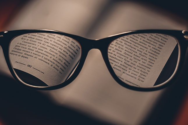 Beta reading glasses