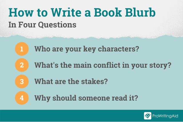 how to write a book blurb