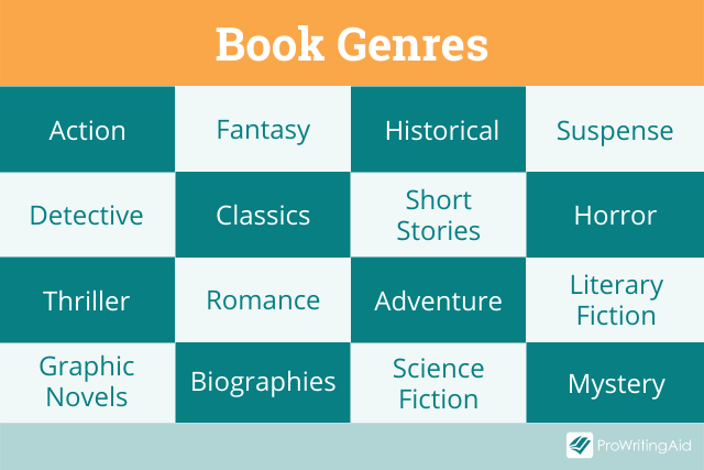 Different book genres