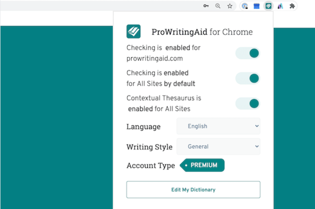 ProWritingAid for Firefox