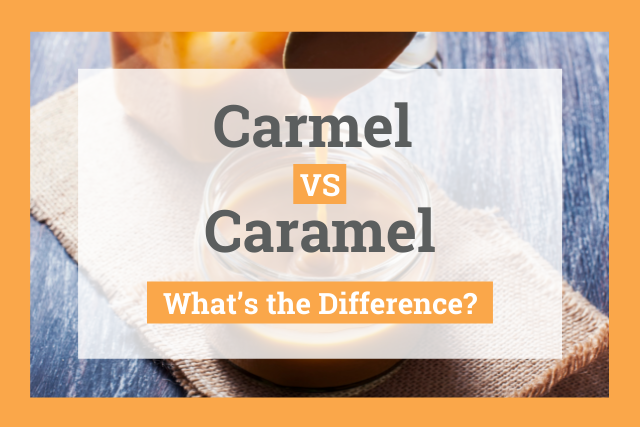 Carmel vs caramel tiitle