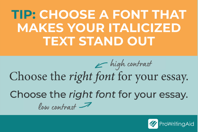 font comparison to show easier and more difficult-to-read fonts