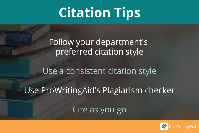 citation tips