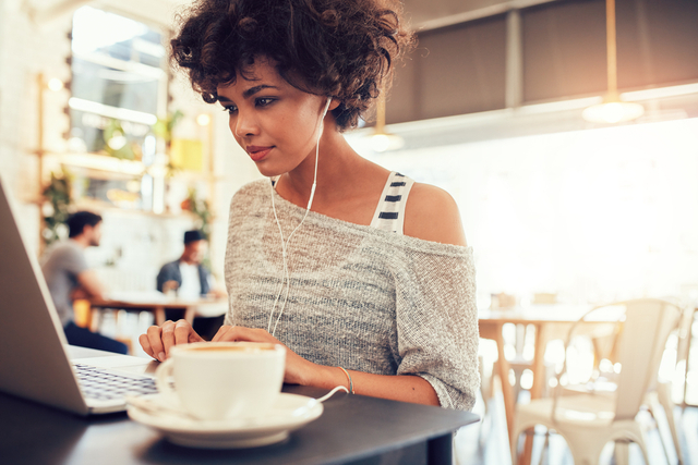 writing in coffee shops