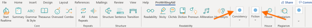 reports collapsed in ProWritingAid word add-in