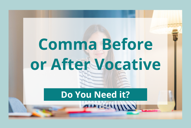 comma before or after vocative