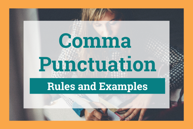 Comma punctuation title