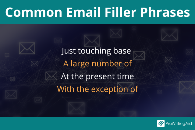 common email filler phrases
